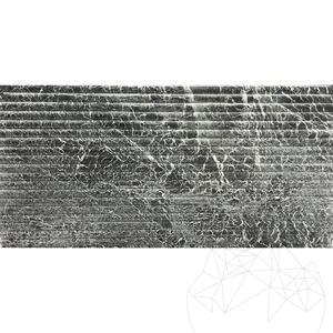 Bordázott Tinos Wave márvány, 2 cm