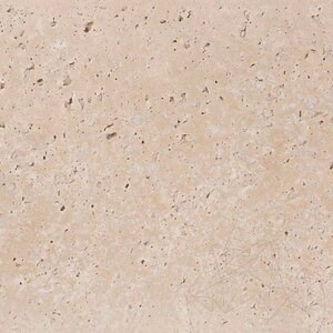 Klasszikus keresztbe vágott, dörzsölt travertin, 10 x 30.5 x 1 cm