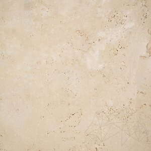 Classic Cross Cut csiszolt travertin, 61 x 30.5 x 1.2 cm