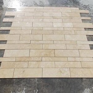 Classic Cross Cut PREMIUM csiszolt travertin deszkakészlet, 1.2 cm