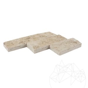 Klasszikus Splitface Travertin, 7,5 cm x FL x 2,2 cm