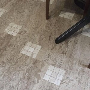 Latte csiszolt PREMIUM travertin, 61 x 30.5 x 1.2 cm