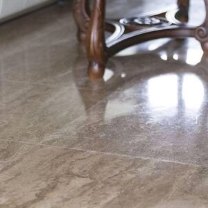 Latte csiszolt PREMIUM travertin, 61 x 61 x 1.2 cm