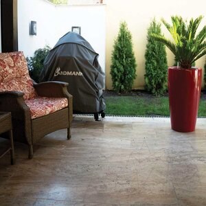 Latte csiszolt PREMIUM travertin, 61 x 30.5 x 1.2 cm