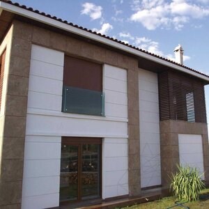 Noce Cross Cut csiszolt travertin, 61 x 30.5 x 1.2 cm