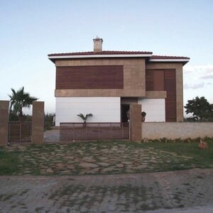 Noce Cross Cut csiszolt travertin, 61 x 30.5 x 1.2 cm