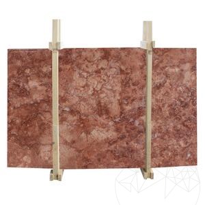Opium Red Travertin Lap, Tömített & Csiszolt, 2 cm