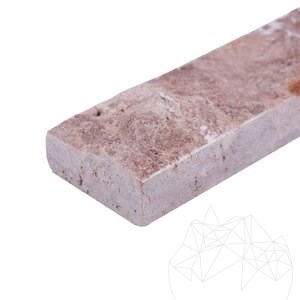 Vörös Opium Travertin Splitface 5 cm x FL x 2cm Különleges rendelési termék