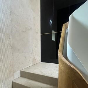 Classic vésett travertin, 120 x 60 x 2 cm