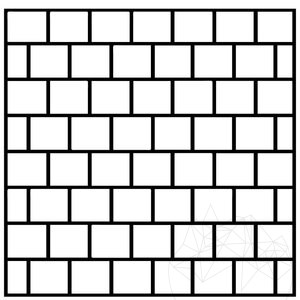 Latte Tumbled PREMIUM travertin, 10 x 10 x 1.2 cm