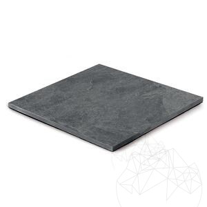 L'ALTRA PIETRA Museo Ardesia Nera, 60 x 60 x 2 cm, R11, Non-Slip, Economy