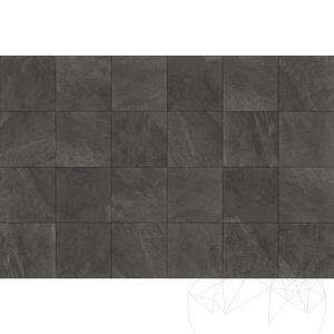 L'ALTRA PIETRA Museo Ardesia Nera, 60 x 60 x 2 cm, R11, Non-Slip, Economy