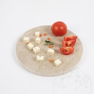 Természetes kőből készült tésztatábla