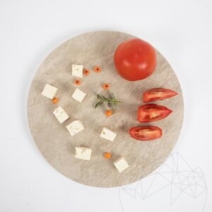 Természetes kőből készült tésztatábla