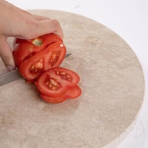 Természetes kőből készült tésztatábla