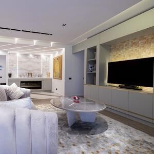 Honey Onyx Polírozott piramis mozaik, 5 x 5 cm