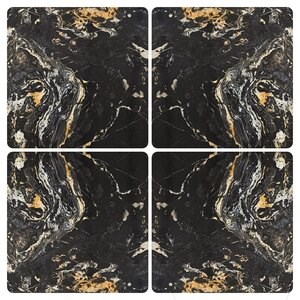 Nero Picasso Csiszolt márványlap, 2 cm