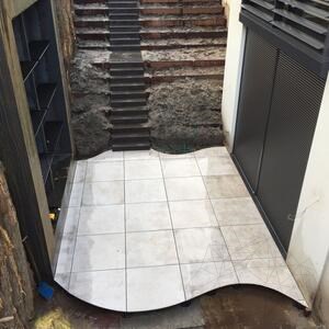 Adjustable Paving Pedestal PPB03, (h=19-27 mm)