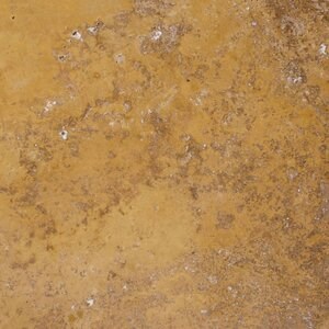 Sárga keresztmetszetű csiszolt travertin, 61 x 30,5 x 1,2 cm