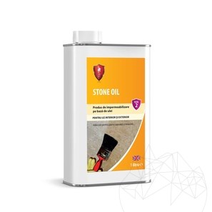 LTP Profesional Stone Oil, Erőteljes olajbázisú természetes kőtömítő (ideális porózus felületekhez), 1 L