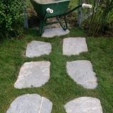 Kavala Tumbled Slate japán kerti lépcső, Standard méret