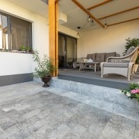 Tundra Grey homokfúvott márvány, 15.2 x 30.5 x 3 cm - Külön rendelhető termék