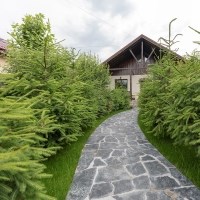 Laguna Green Polygonal Slate - Természetes kő beltéri / kültéri | frontok, burkolatok és járdák számára