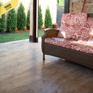 Latte csiszolt PREMIUM travertin, 61 x 30.5 x 1.2 cm
