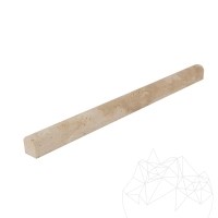 Klasszikus travertin M1 profil, 2 x 2 x 30,5 cm