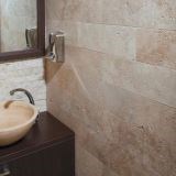 Classic Cross Cut csiszolt travertin, 10 x 30,5 x 1 cm, Classic Cross Cut csiszolt travertin, 10 x 30.5 x 1 cm