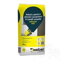 Kerámia burkolólap ragasztó nedves helyiségekhez, Weberset H20 Max