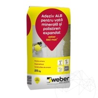 Ragasztó ásványgyapothoz és expandált polisztirolhoz, Weber R40 Max²