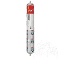 Soudal FIX ALL High Tack Black - SKIN Rugalmas pala ragasztó, 600 ml