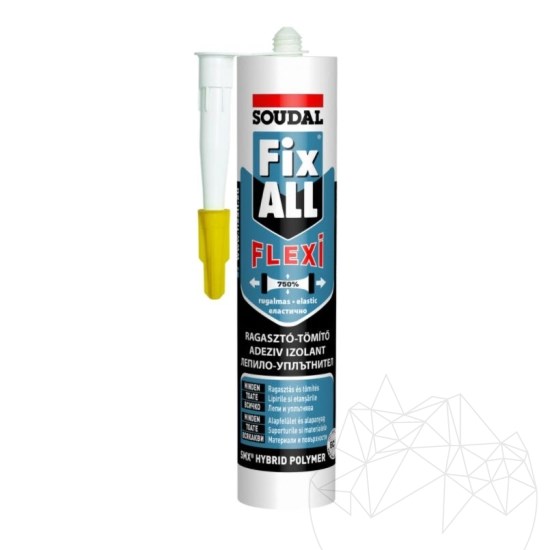 Soudal Fix All Flexi, fehér, ragasztó, 290 ml