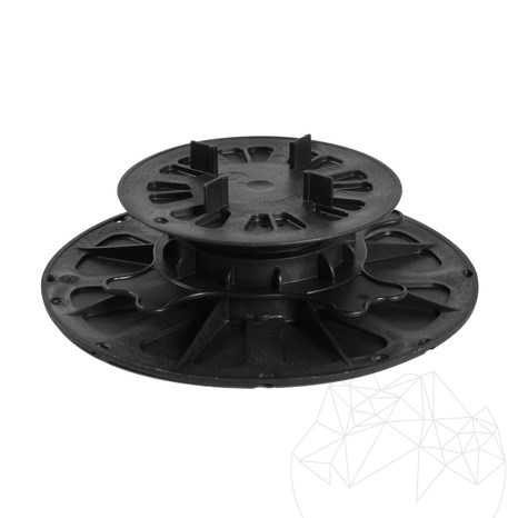 Adjustable Paving Pedestal PPB03, (h=19-27 mm)
