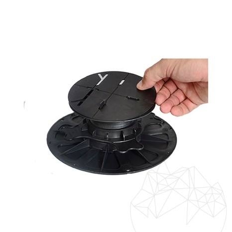 Adjustable Paving Pedestal PPP02, h=70-120 mm