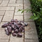 Vörös Atlasz márvány kavics, 2-4 cm, Zsák 20 kg