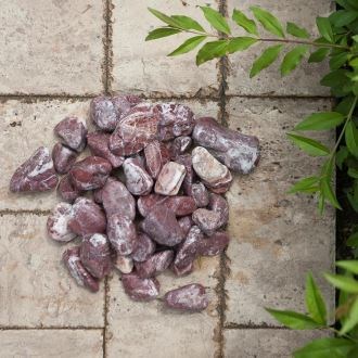 Vörös Atlasz márvány kavics, 2-4 cm, KG