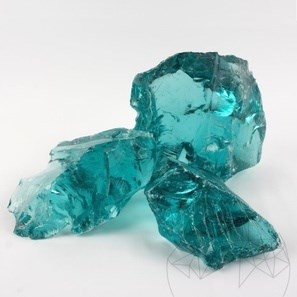 Üveg Deco Blue, KG
