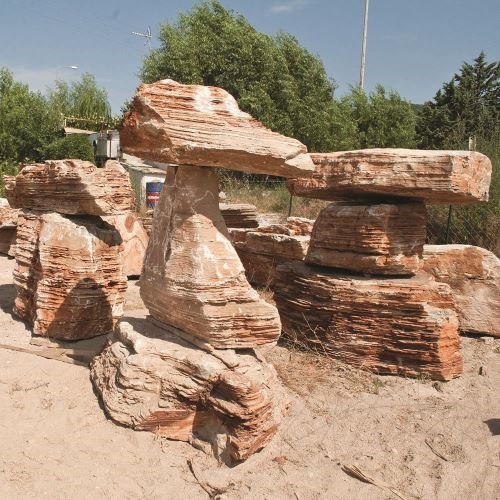 Monolit Macedon dekoratív kerti kő, KG