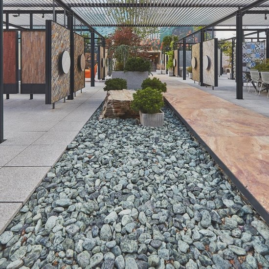 Zöld márvány kavics, 2-4 cm KG