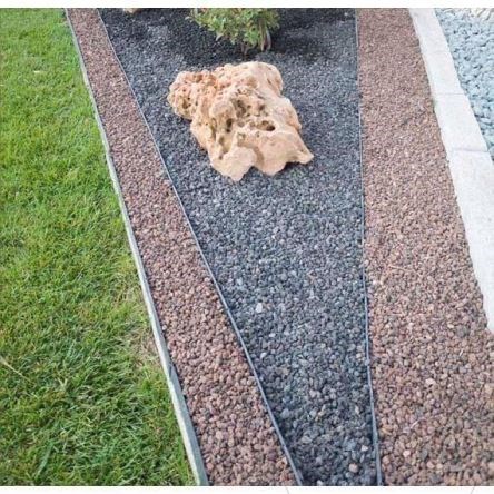 Láva fekete (antracit-fekete) kavics, KG