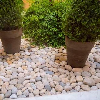 Természetes kavics  1-2 cm 20 kg-os Zsák