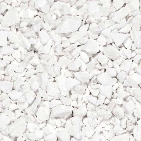 Thasos márvány kavics, 4-8 mm, 20 KG, zsák 20 KG