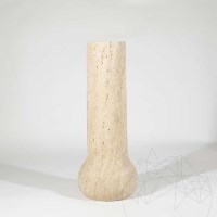 Milano Classic Riven travertin váza, 50 x 20 x 10 cm