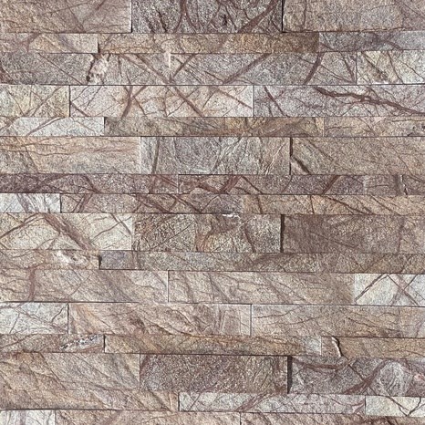 Rugalmas márványbőr panel 3D Express - Rain Forest Brown, 60x15 cm, öntapadós 3M beltéri csempézéshez, bútorhoz