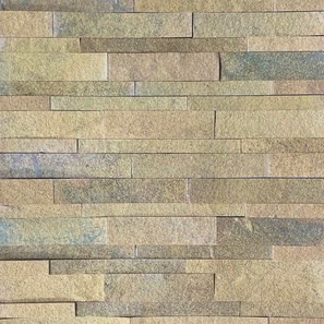 Homokkő Rugalmas Homokkő SKIN Panel Express - Homoksárga, 60x15 cm, öntapadós 3M beltéri falburkolatokhoz Bútorokhoz