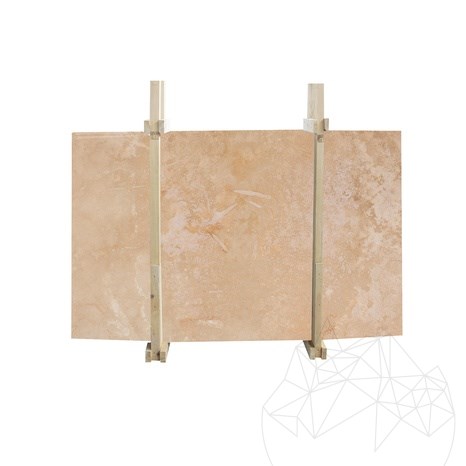Travertin Classic Mat & Chituit födém, 3 cm