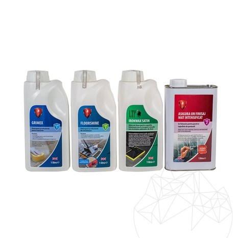 SATIN Kit LTP - szaténfényű tömítőanyag csiszolatlan felületekhez