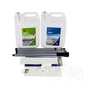UVPROTECT Kit LTP - védi a homlokzatokat és kerítéseket a napfénytől